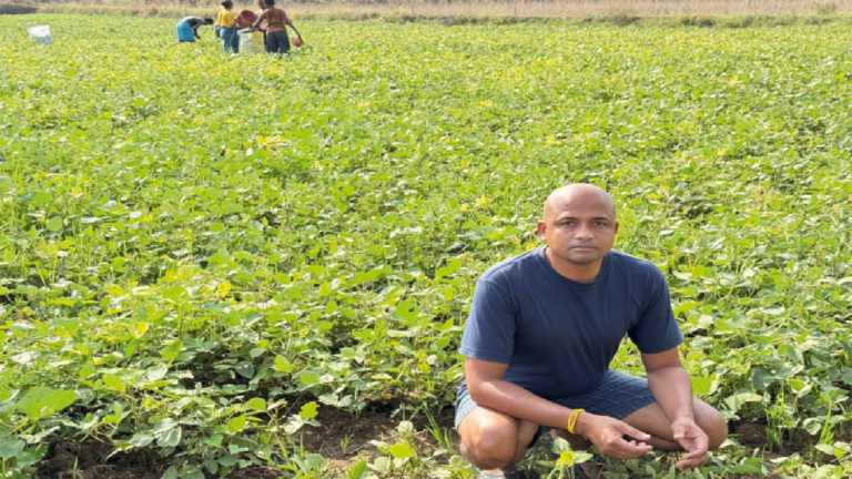 Rajnandgaon : गोबर और गौमूत्र से जैविक खेती करने का बताया तरीका …